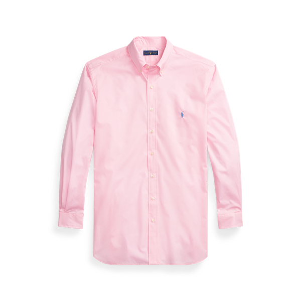 Carmel Pink Natural Stretch Poplin Shirt Big & Tall 2