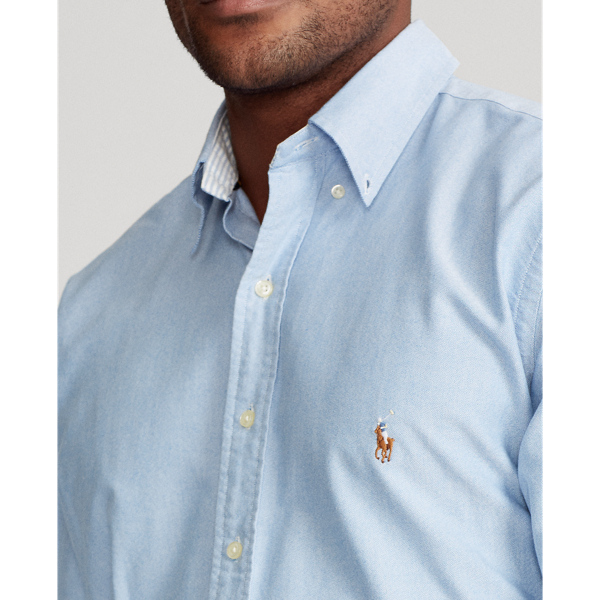 Blue The Iconic Oxford Shirt Big & Tall 6