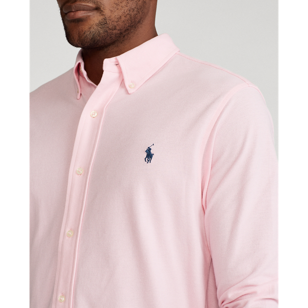 Carmel Pink Featherweight Mesh Shirt Big & Tall 6