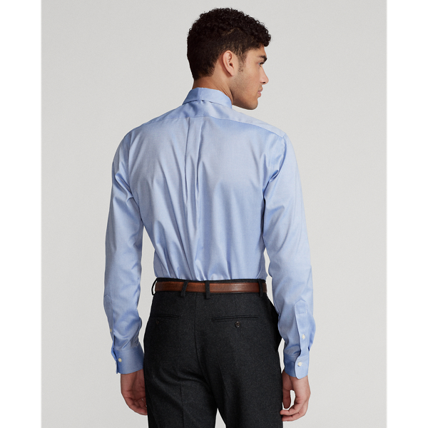 Blue Custom Fit Oxford Shirt Polo Ralph Lauren 5