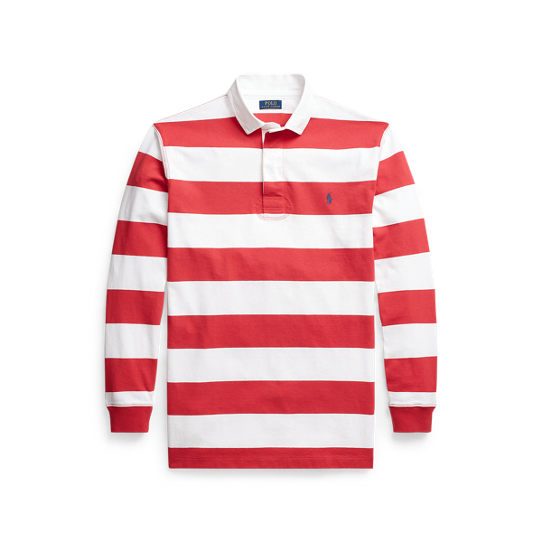 Sunrise Red/White The Iconic Rugby Shirt Big & Tall 2
