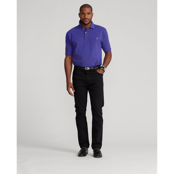 Very Purple Mesh Polo Shirt Big & Tall 4