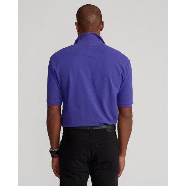 Very Purple Mesh Polo Shirt Big & Tall 5