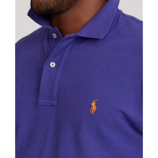 Very Purple Mesh Polo Shirt Big & Tall 6