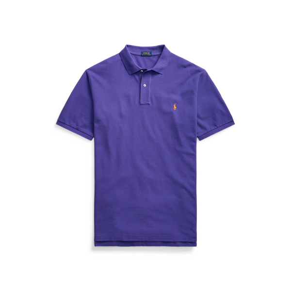 Very Purple Mesh Polo Shirt Big & Tall 2