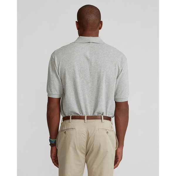 Andover Heather Spa Terry Polo Shirt Big & Tall 5