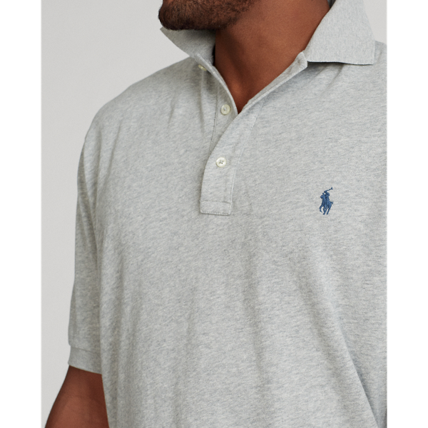 Andover Heather Spa Terry Polo Shirt Big & Tall 6