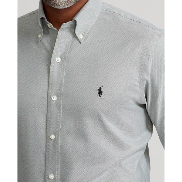 Fossil Green Classic Fit Oxford Shirt Polo Golf 5