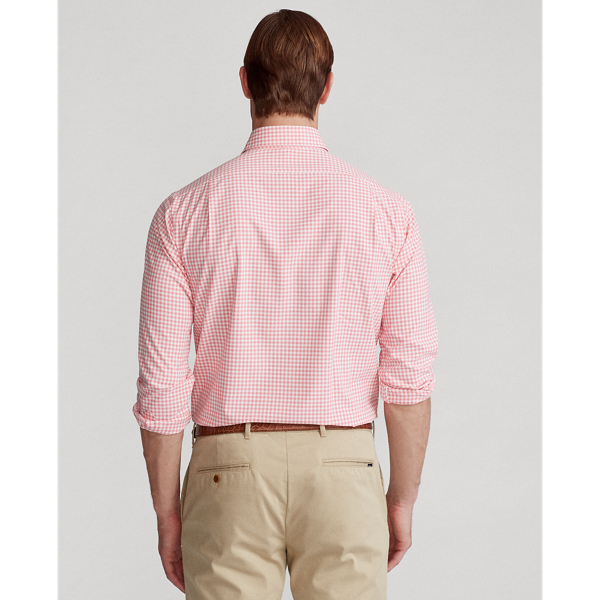 6507b Rose/White Classic Fit Performance Shirt Polo Golf 5