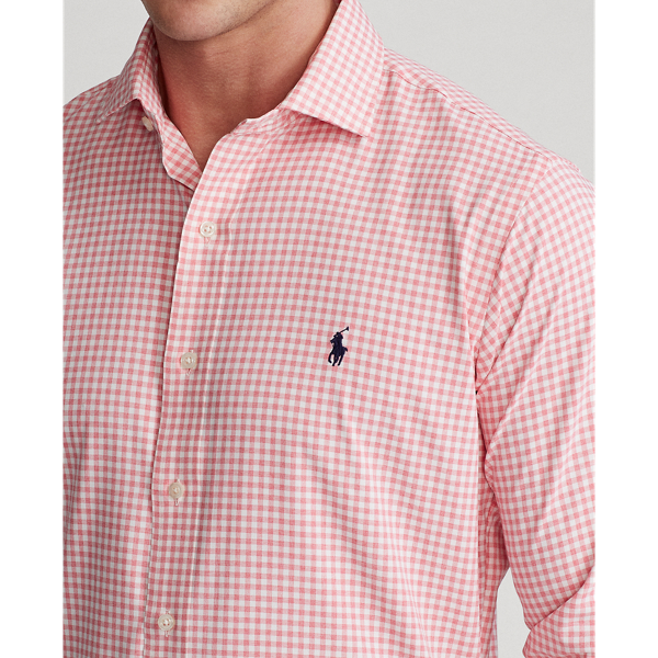 6507b Rose/White Classic Fit Performance Shirt Polo Golf 6