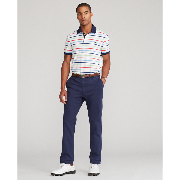 Polo&nbsp;Tech coupe ajust&eacute;e en piqu&eacute; Polo Golf en Blanc multi 4