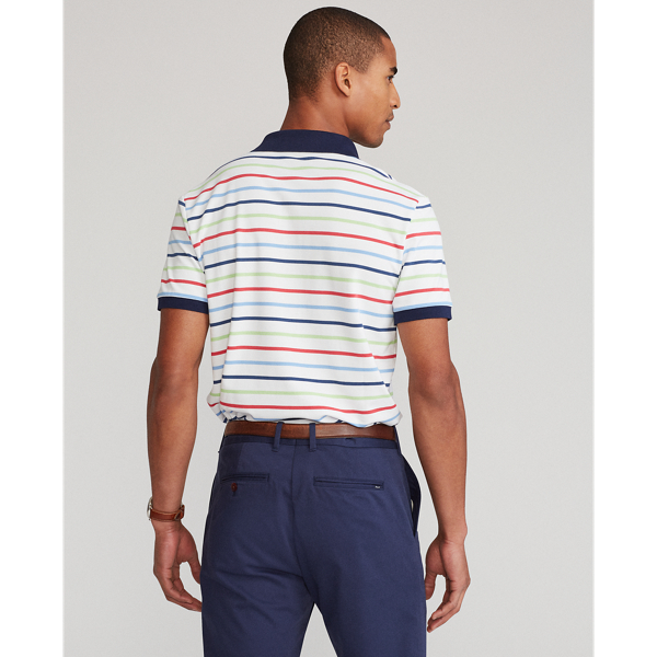 Polo&nbsp;Tech coupe ajust&eacute;e en piqu&eacute; Polo Golf en Blanc multi 5