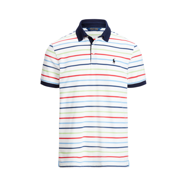 Polo&nbsp;Tech coupe ajust&eacute;e en piqu&eacute; Polo Golf en Blanc multi 2