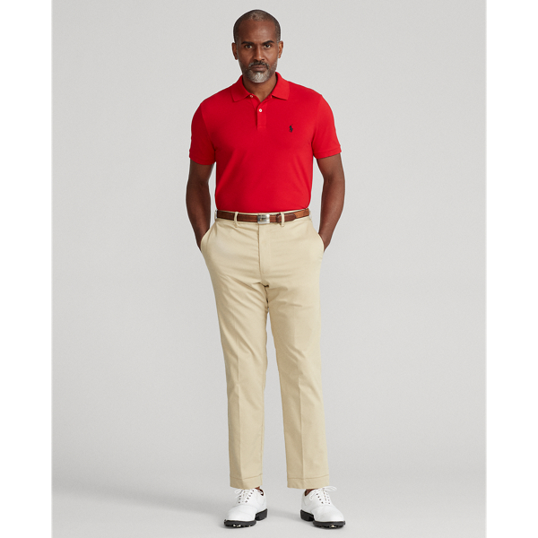 RL Red Custom Slim Fit Stretch Mesh Polo Shirt Polo Golf 4