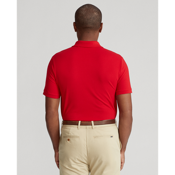 RL Red Custom Slim Fit Stretch Mesh Polo Shirt Polo Golf 5