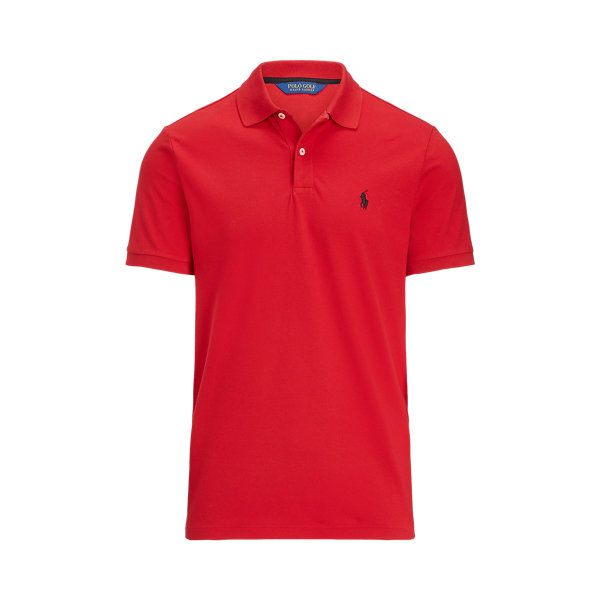RL Red Custom Slim Fit Stretch Mesh Polo Shirt Polo Golf 2