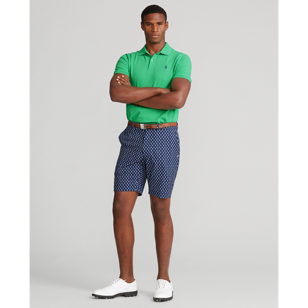 Custom-Slim-Fit Piqu&eacute;-Polohemd Polo Golf in Parcours-Gr&uuml;n 4