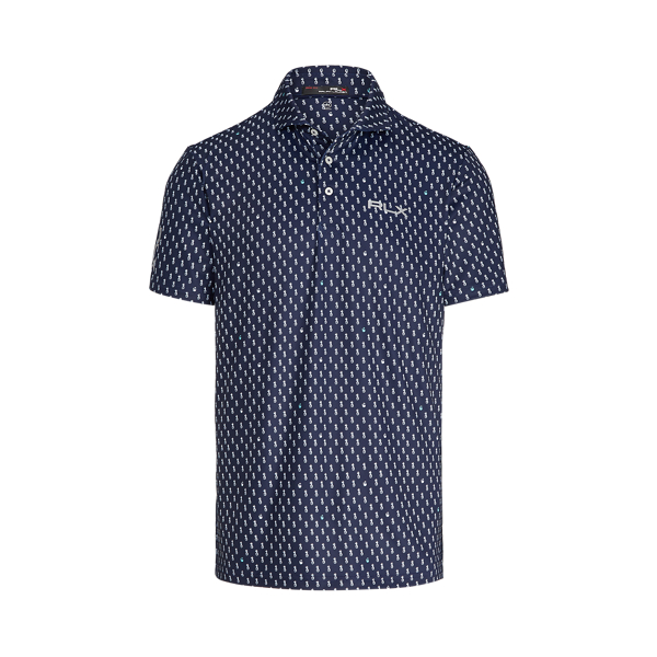 Refined Navy Custom Slim Fit Performance Polo RLX 2