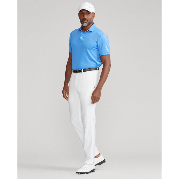 Colby Blue Custom Slim Fit Performance Polo Shirt RLX 4