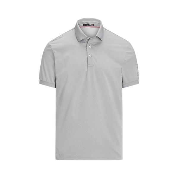Light Grey Heather Custom Slim Fit Performance Polo Shirt RLX 2