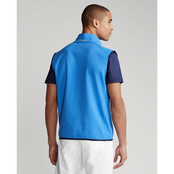 Colby Blue Panelled Stretch Gilet RLX 5