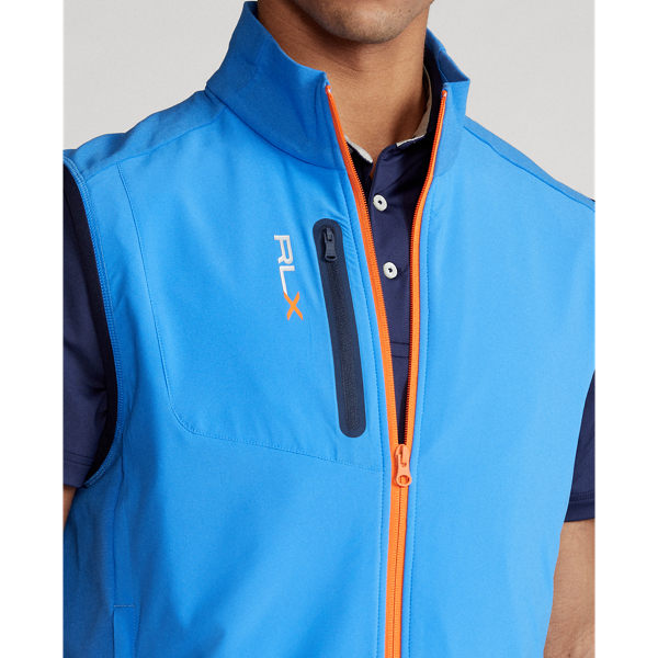 Colby Blue Panelled Stretch Gilet RLX 6