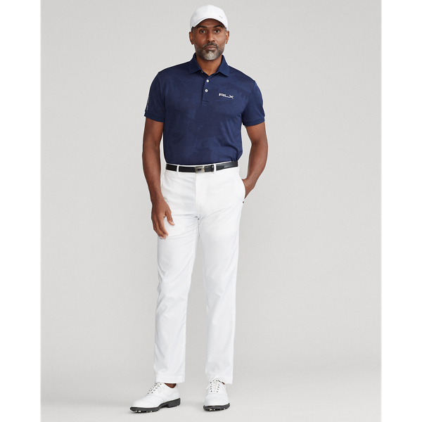 Refined Navy Camo Custom Slim Fit Performance Polo RLX 4