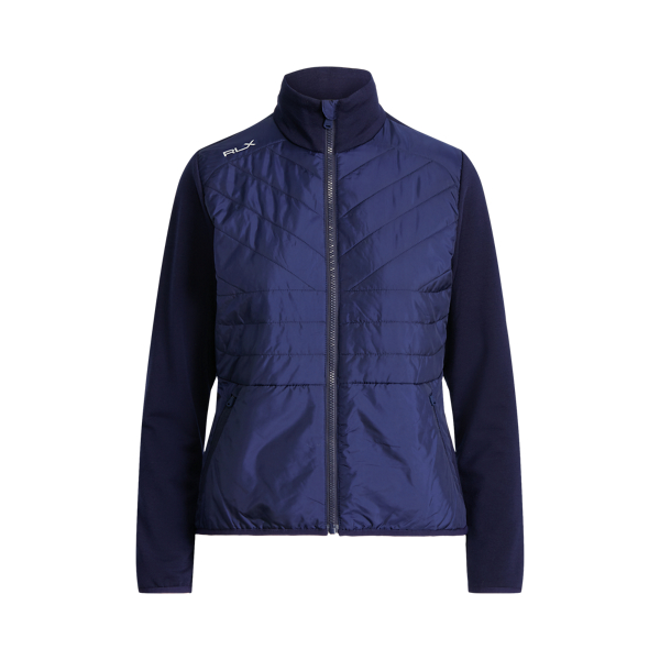 Ralph Lauren Golf レディース ナイロン ジャケット ネイビー Quilted Hybrid Zip-Up Golf Jacket for Women | Ralph Lauren® UK
