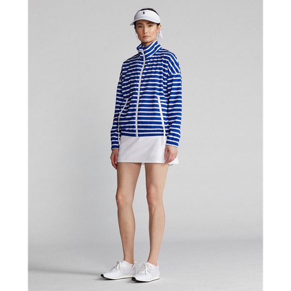 Giacca a vento da golf idrorepellente RLX in Righe cabina 4