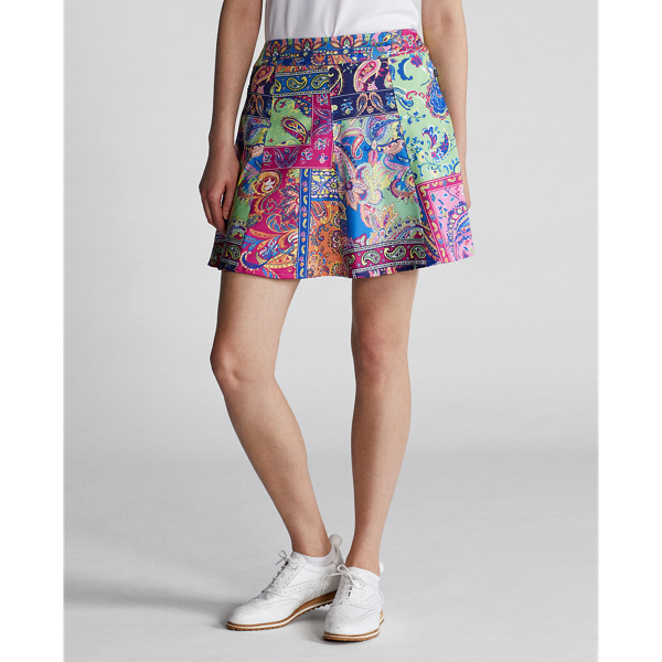 Paisley A-Line Golf Skort RLX in Choppa Montage 4