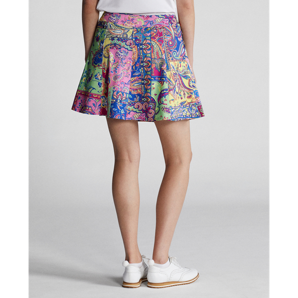Paisley A-Line Golf Skort RLX in Choppa Montage 5