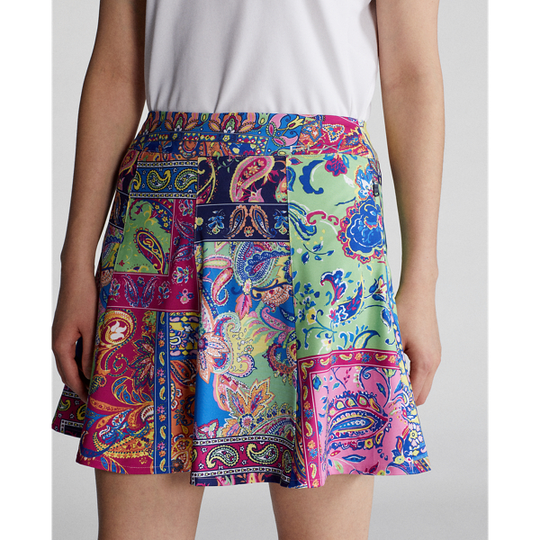 Paisley A-Line Golf Skort RLX in Choppa Montage 6