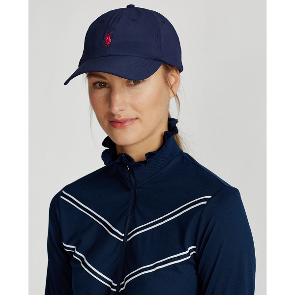 Refined Navy/Pink Sky Four-Way-Stretch Cap Ralph Lauren Golf 4