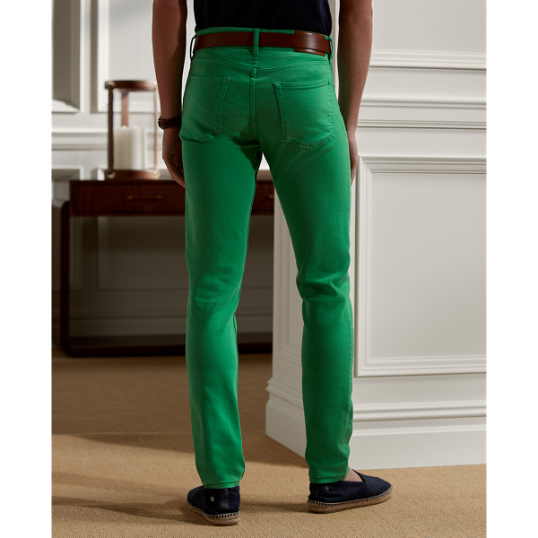 Nautical Green Slim Fit Stretch Jean Purple Label 5