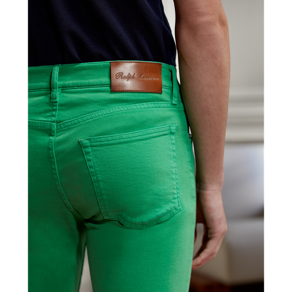 Nautical Green Slim Fit Stretch Jean Purple Label 6