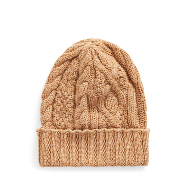 Gorro de cachemira en punto de ochos