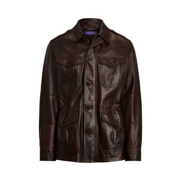 Duval Plong&eacute; Leather Jacket Purple Label 1