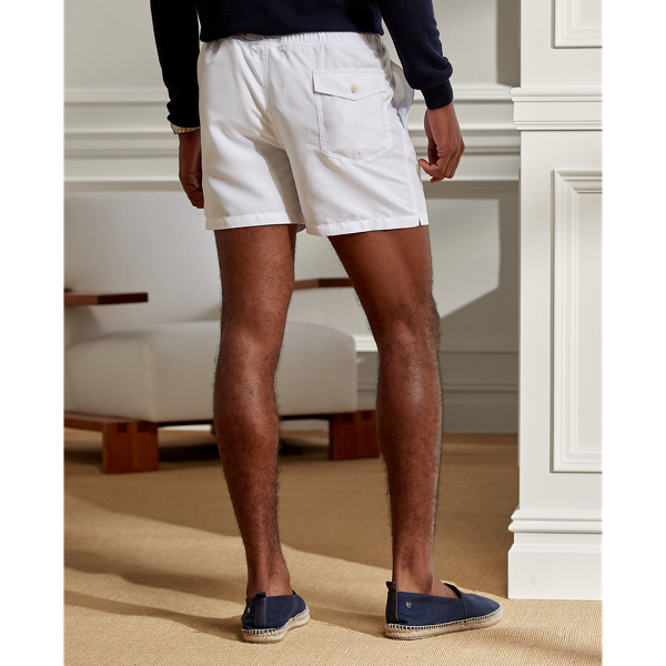 Optic White 4.25-Inch Amalfi Swim Trunk Purple Label 5
