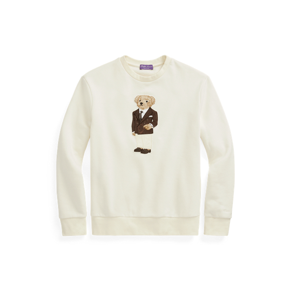 Sweat Polo Bear en molleton Purple Label en 1
