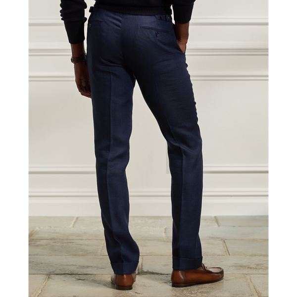 Gregory Linen-Silk Trouser