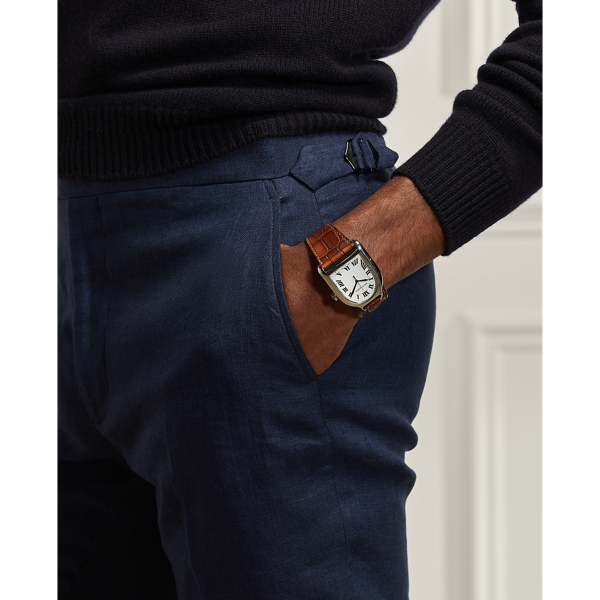 Gregory Linen-Silk Trouser