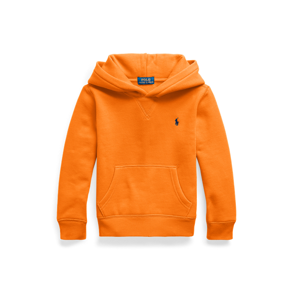 Resort Orange Fleece Hoodie Boys 2-7 for fall 1