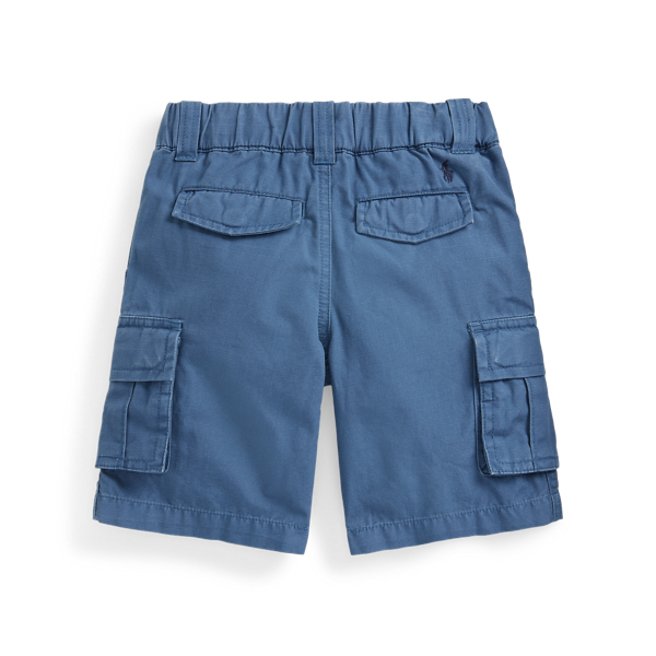 Night Navy Cotton Ripstop Cargo Short Boys 2-7 2