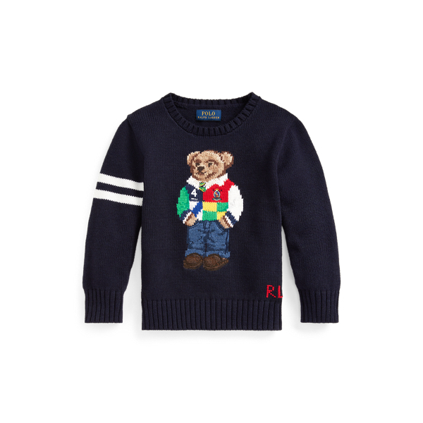 Polo Bear Cotton Jumper