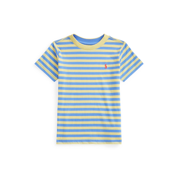 Striped Cotton-Blend Jersey Tee