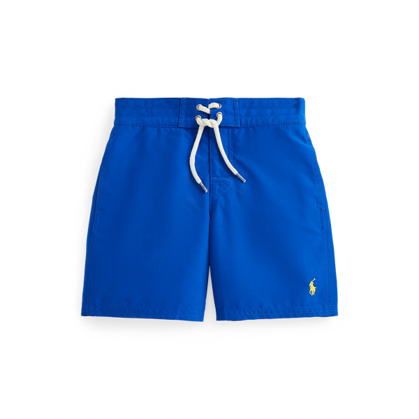 Sanibel Solid-to-Print Swimming Trunk