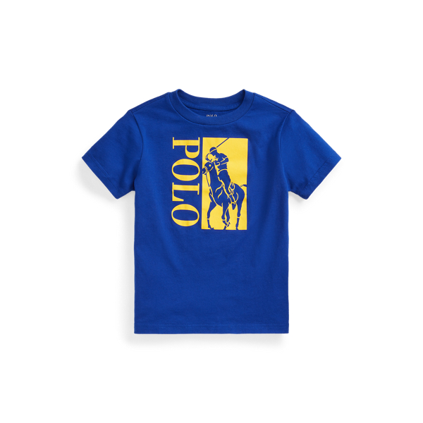 Big Pony Logo Cotton Jersey Tee BOYS 1.5-6 YEARS 1