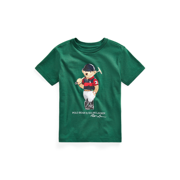 Polo Bear Cotton Jersey Tee