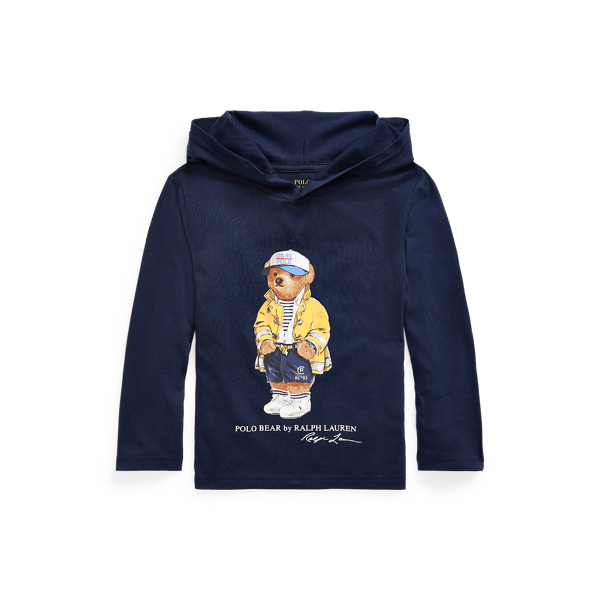 Polo bear white hoodie selling rl 93