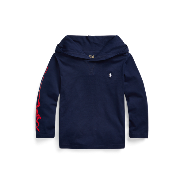 Cruise Navy Cotton Jersey Graphic Hooded Tee Boys 2-7 1